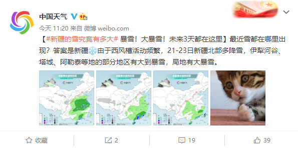 大暴雪 大暴雨！三轮降雨来袭 无缝衔接